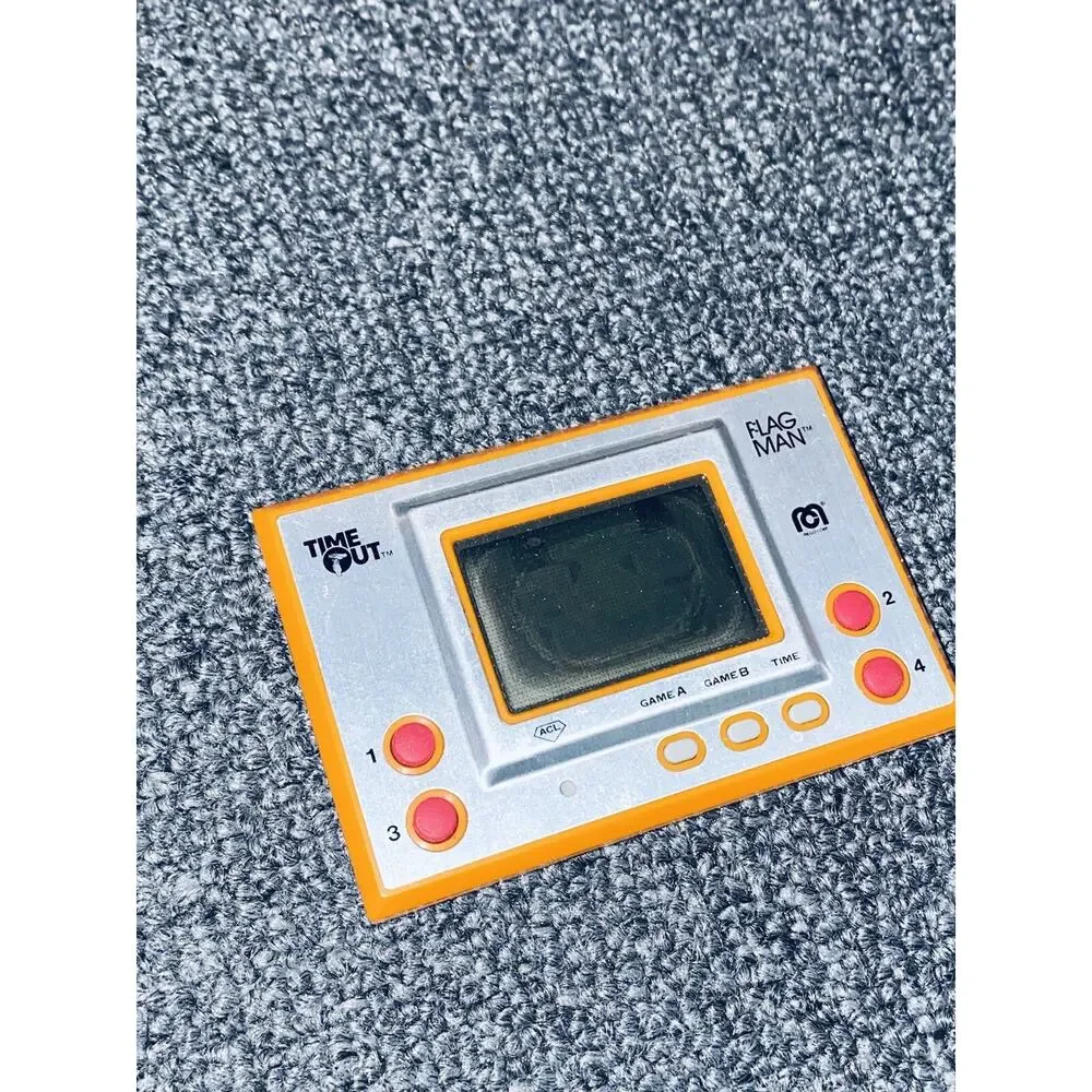 Nintendo Game & Watch Time Out Flag Man / Flagman Mego 1980 Electronic Handheld